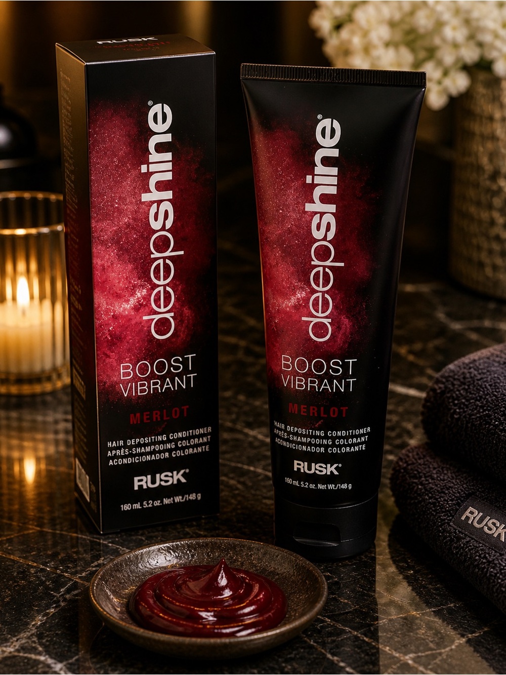 Rusk Deepshine Boost Vibrant Merlot Hair Depositing